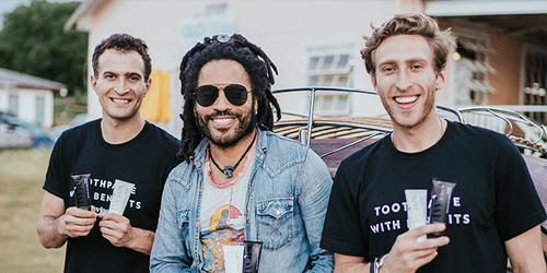 twice toothpaste, lenny kravitz, julian levine, cody levine