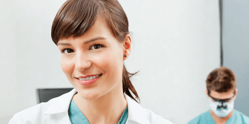dental assistant or dental hygienist in the dental office, professional etiquette