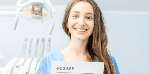 dental resume profile